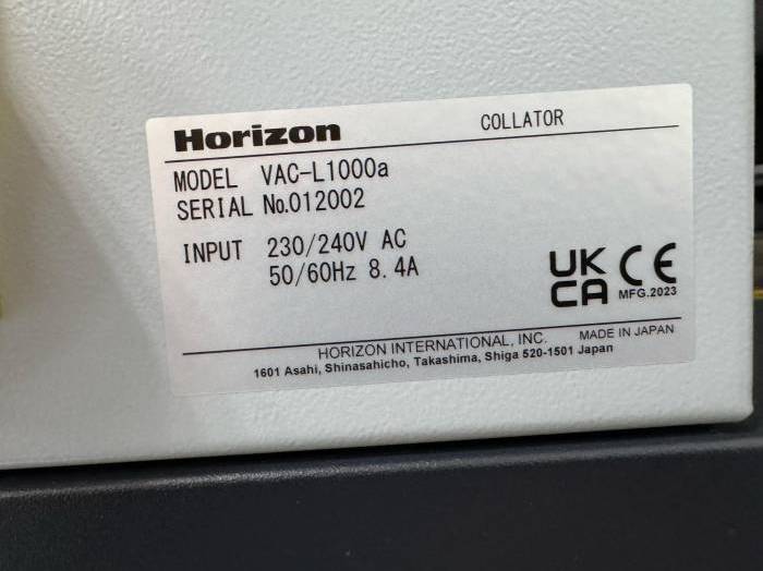 Horizon VAC L1000a ST-CV Pic 10
