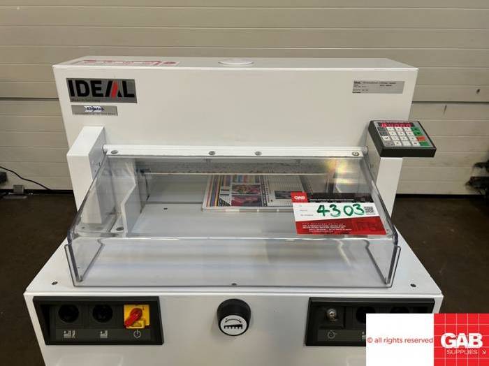 Ideal 4850-95 Paper Cutting Machine - top condition Pic 4