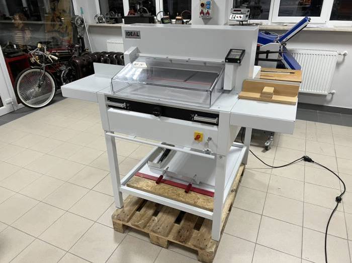 Image1 Ideal 5255 paper cutting guillotine