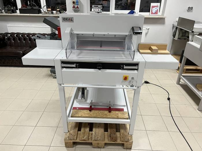 Ideal 5255 paper cutting guillotine Pic 2