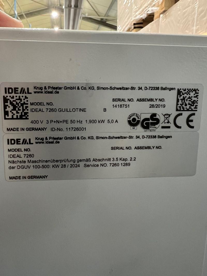 Ideal 7260 Pic 6