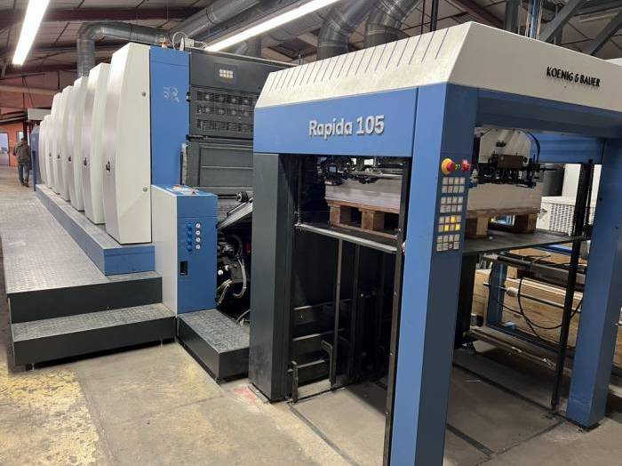KBA Rapida 105-5 L FAPC ALV2 CX Pic 2