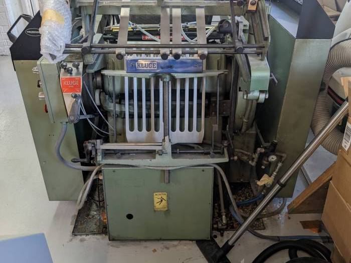 Kluge Embossing - Stamping Machine Pic 5