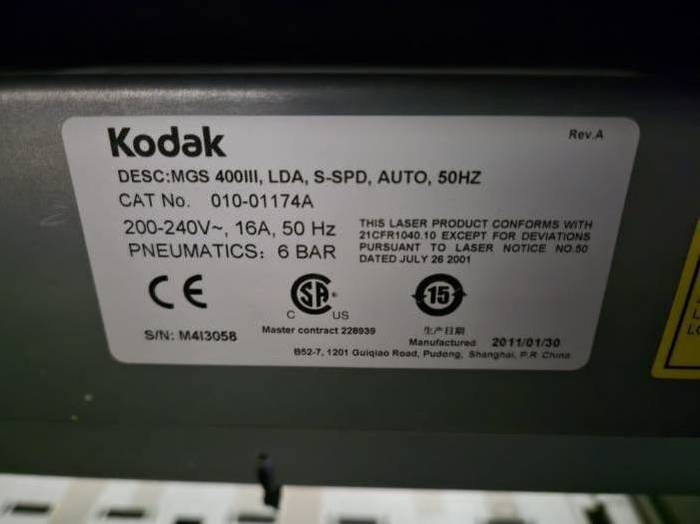 Kodak Magnus 400 III MCU Pic 4