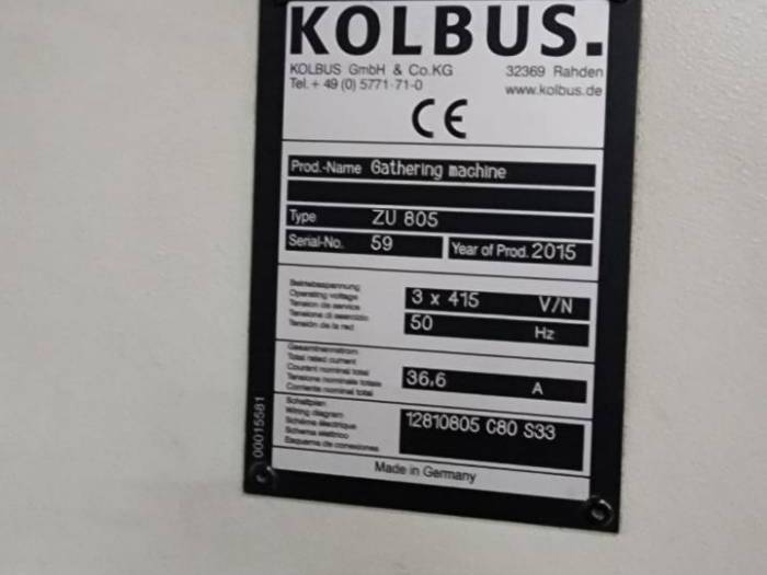 Kolbus KM 600 Pic 8