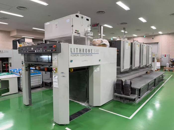Komori LS 440 APC KHS PQC AMR Komori color Triple Wash Pic 1