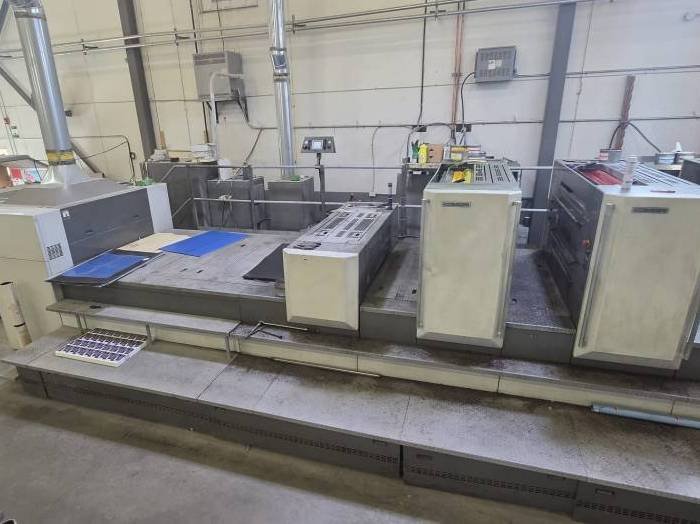 Komori LS 640  coater - 72 x 102 cm Pic 4