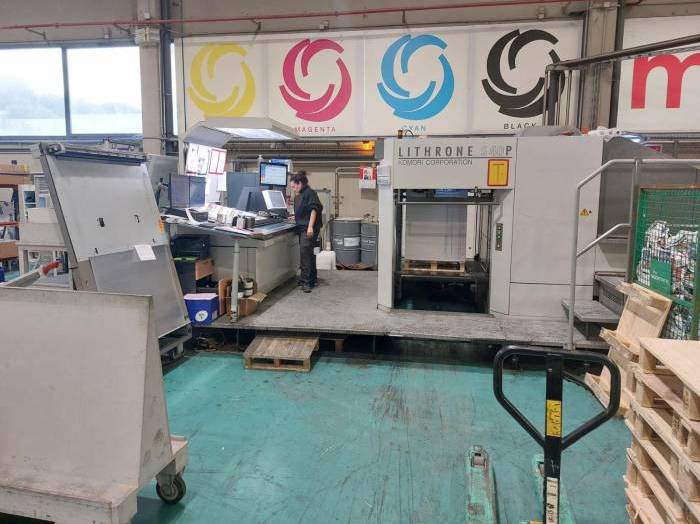 Komori LS 840 P CX LED UV (Hybrid) Pic 7