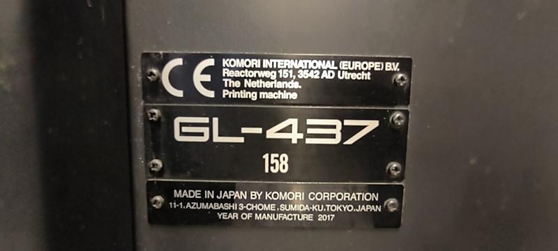 Komori GL 437 UV Pic 14