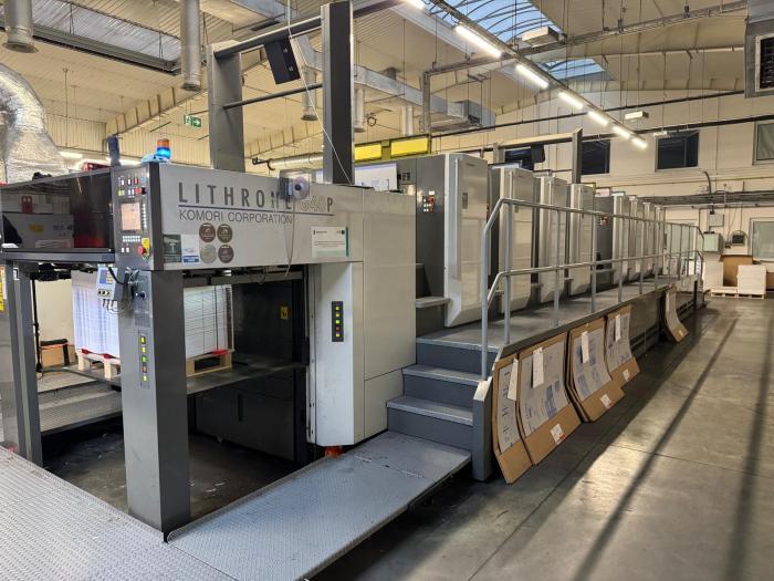 Komori GL 840 P H-UV Drying Pic 1