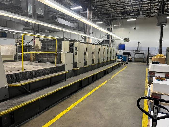 Komori Lithrone L 840 CX -1999- Offset Printing Machin Pic 4