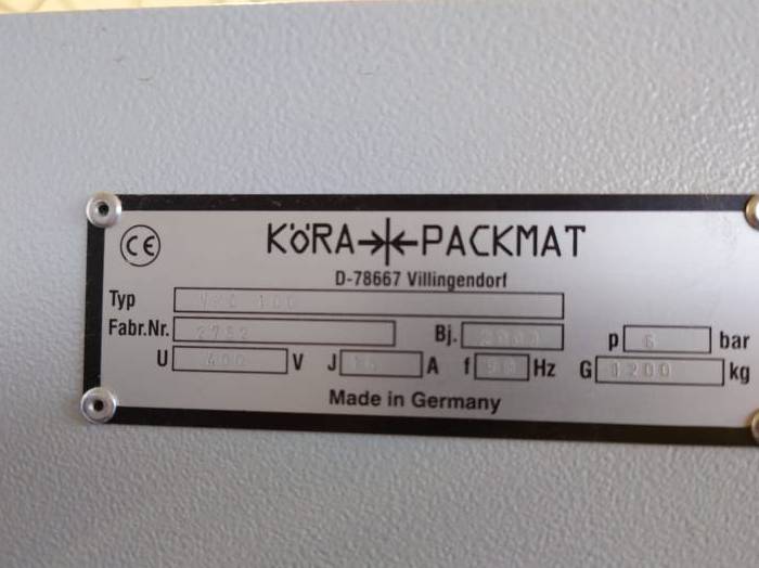 Kora Packmat VMC 100 Pic 2