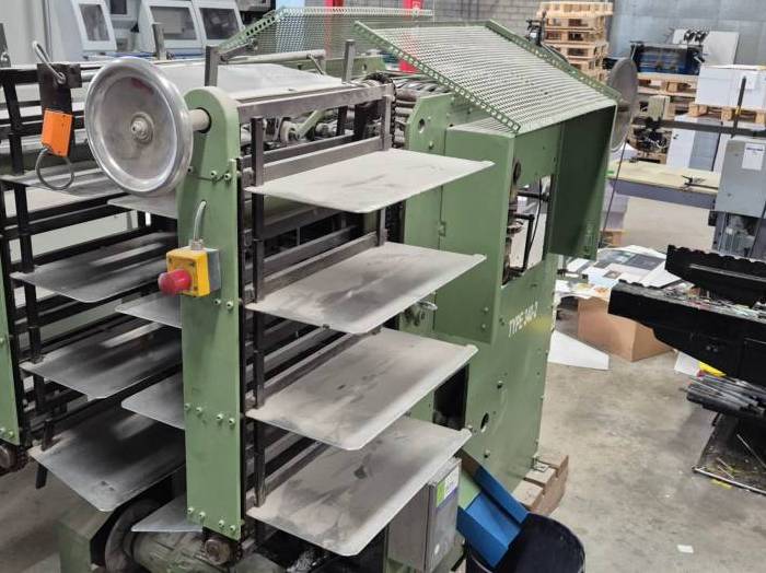 Kugler 340-2automatic punching and perforating machine Pic 1