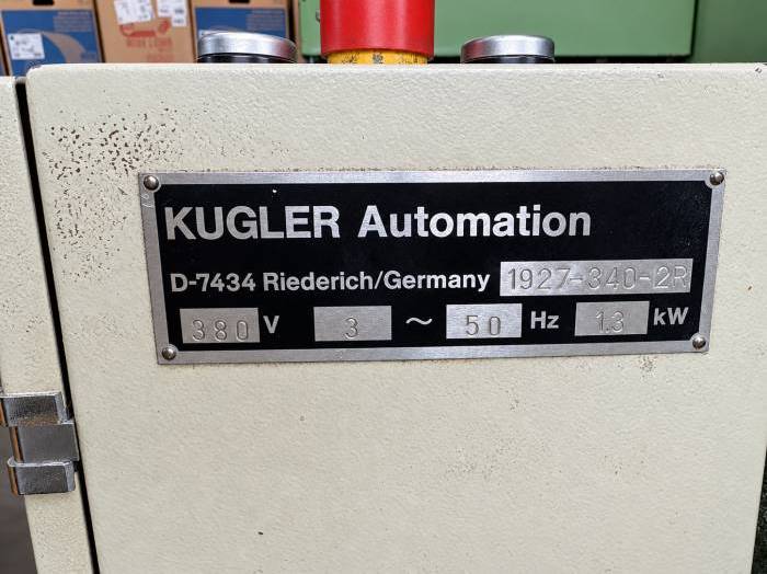 Kugler 341-2 Auto-Punch Machine Pic 5