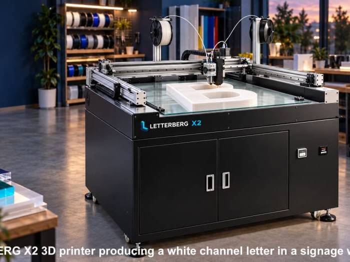 Letterberg X2 – Channel Letter 3D Printer – 900 × 900 Pic 1