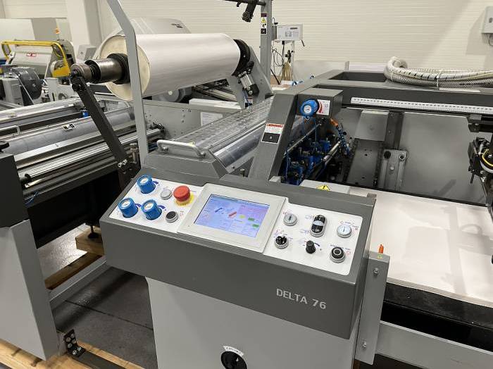 Laminating Machine Komfi Delta 76 Stacker Pic 4
