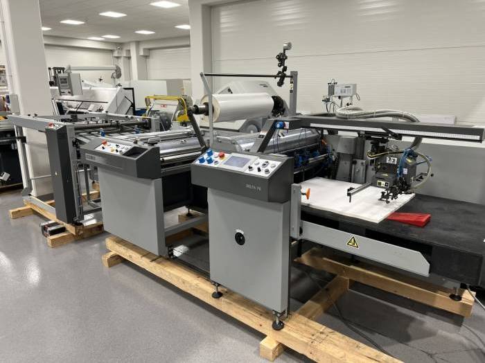 Laminating Machine Komfi Delta 76 Stacker Pic 2