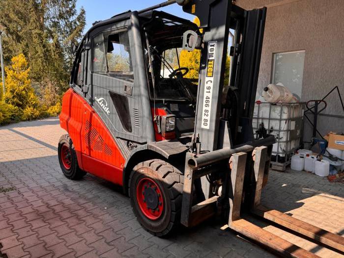 Linde E H50D Diesel Forklift Pic 8