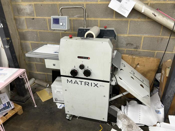 Matrix MX 370 Laminator Pic 1