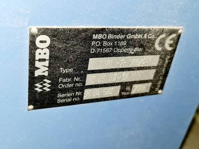 MBO T-1020 FP110 Pic 7