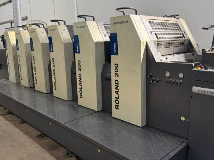 Man-Roland 205 EH HiPrint -4 L or 5- Pic 7