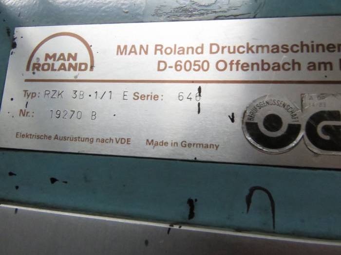 Man-Roland Rekord RZK BE Pic 7