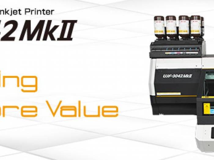 Mimaki UJF-3042 MkII Series UV LED printer Pic 3