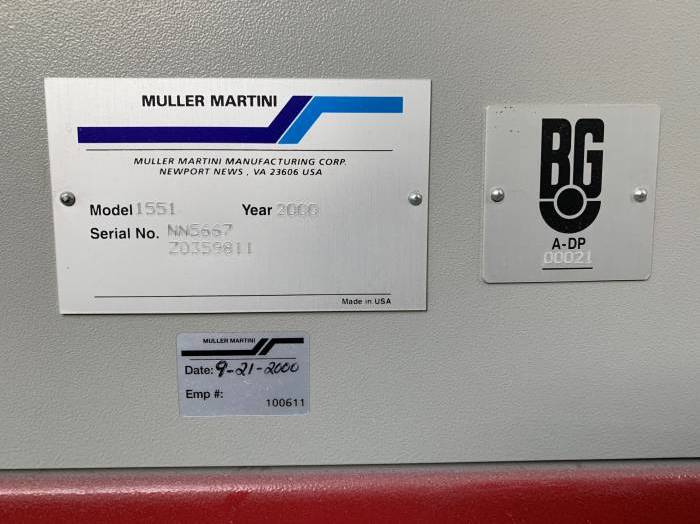 Müller Martini Presto 1550 Pic 12