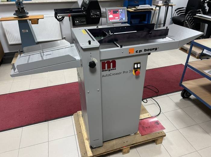 Morgana Autocreaser PRO 33 Automatic Creasing Machine Pic 3