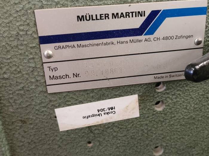 Muller Martini 335 Pic 5