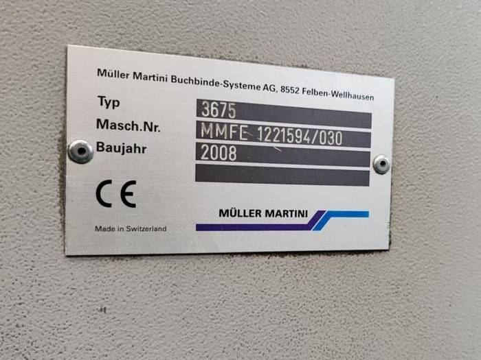 Muller Martini Orbit 3675 Three Knife Trimmer Pic 2