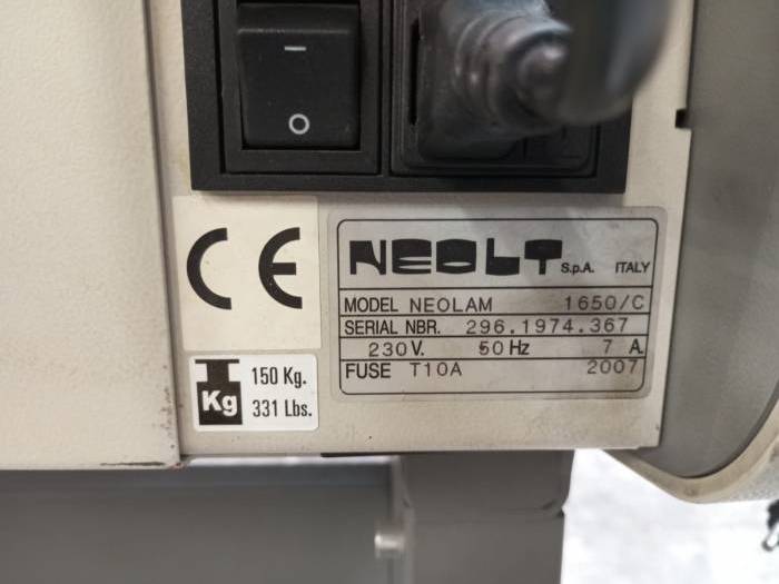 Neolam 1650 C Laminating Machine Pic 8