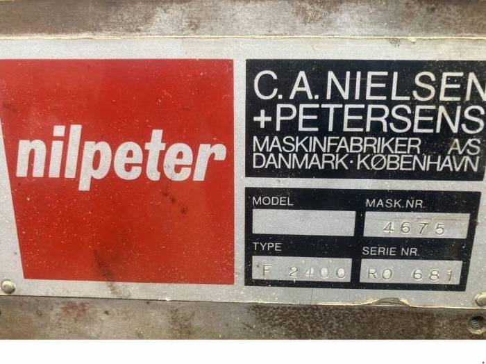 Nilpeter F-2400 - 5 Colour Flexographic Label Printing Pic 6