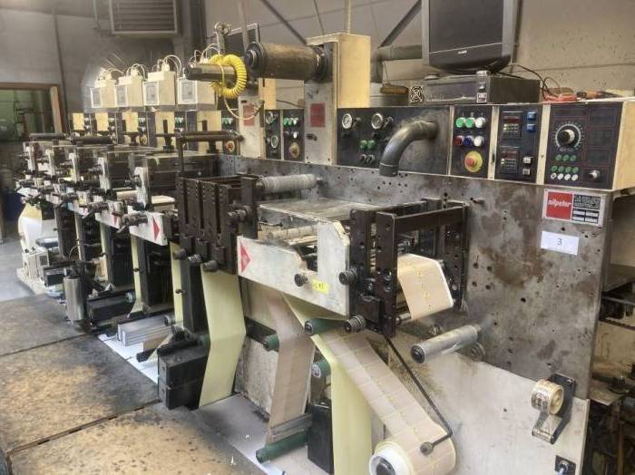 Nilpeter F-2400 - 5 Colour Flexographic Label Printing Pic 2