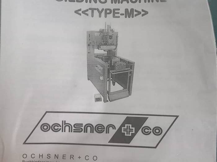 Ochsner Type MB gilding machine Pic 10