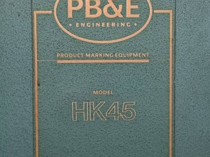 PB E HK 45 Foiling Blocker - Hot Foil Stamping Machine Pic 2