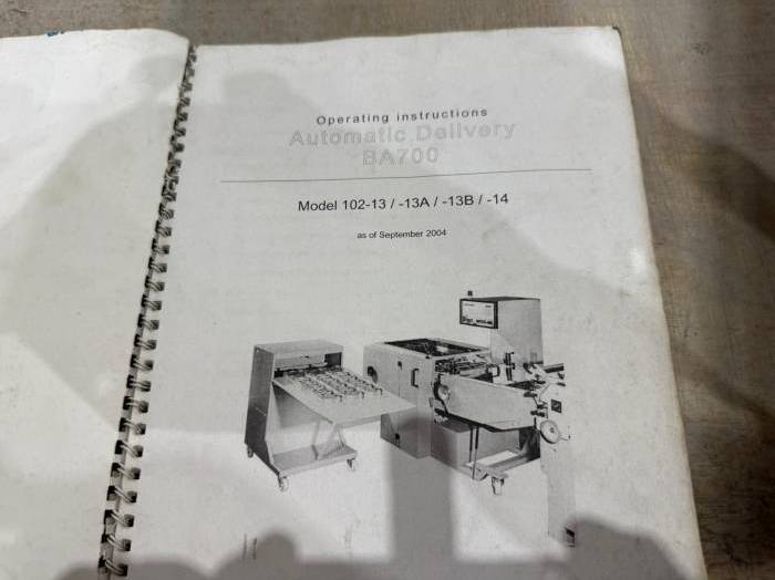 Palamides BA 700 Automatic Delivery   Banding Machine Pic 4