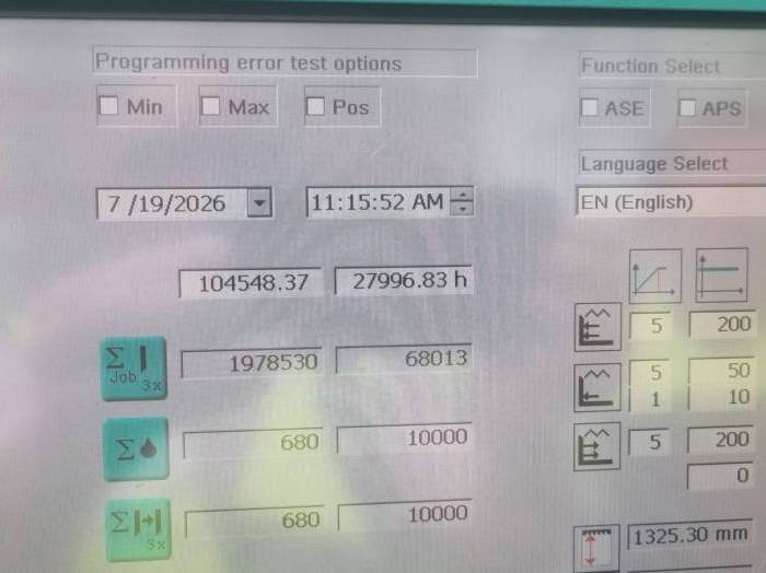 Perfecta 132 TS Guillotine -Full Paper Handling System Pic 3