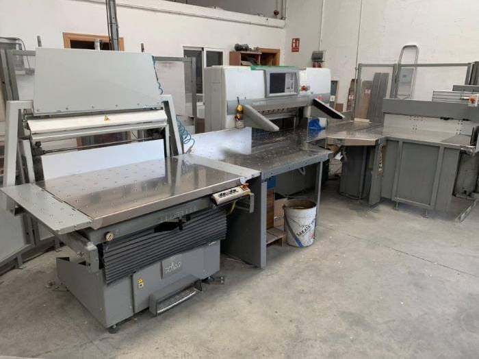 Polar 115 X complete cutting line Pic 2
