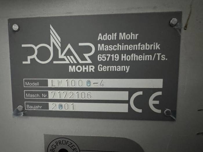 Polar LW 1000-4 lift Pic 5