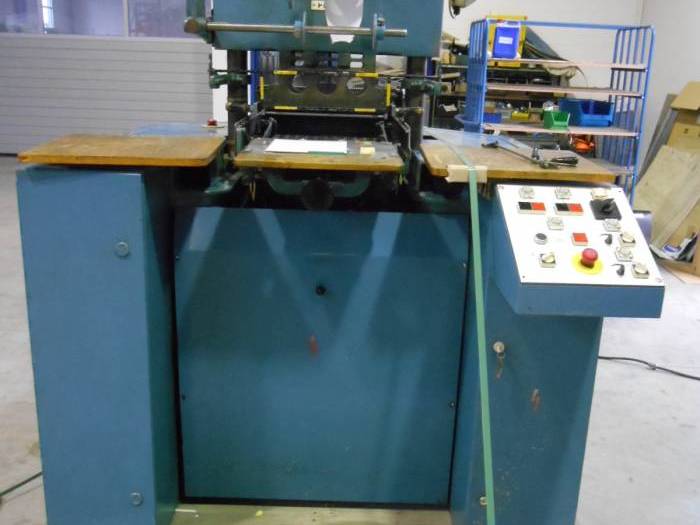 Polygraph FOMM hot stamping and embossing press, POMA Pic 1