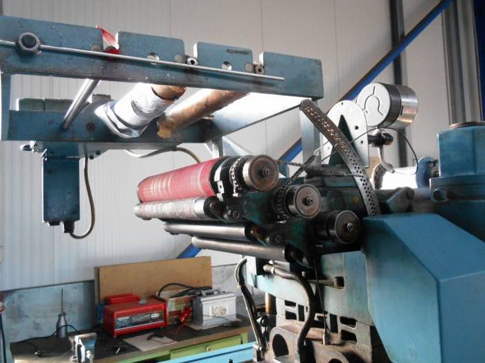 Polygraph FOMM hot stamping and embossing press, POMA Pic 5