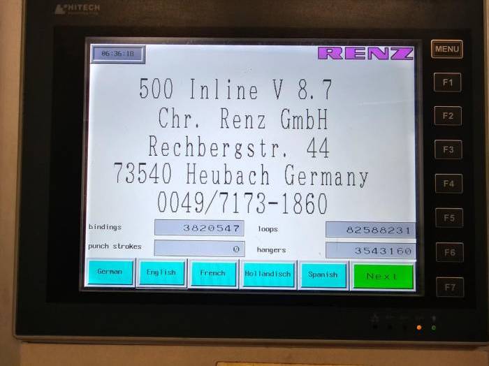 Renz ABL 500 with Kas 300 IL Pic 9