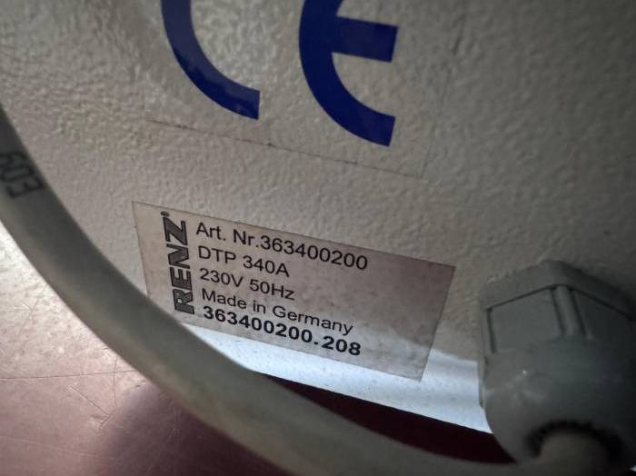 Renz DTP 340 A punching machine Pic 4