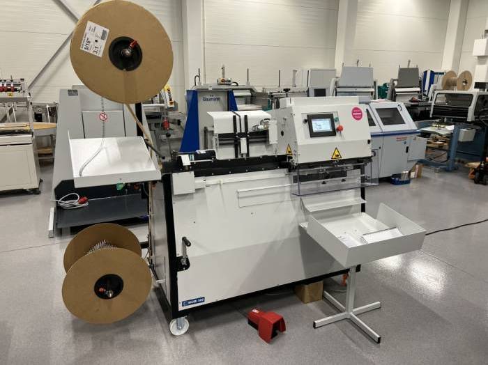 Renz Mobi 500 Semi-Automatic Spiral Binding Machine Pic 2
