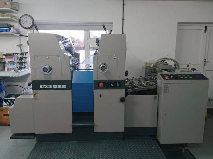 Ryobi 522 Two-Colour Offset Press Pic 2