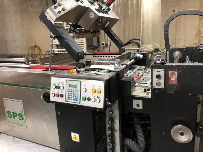 spot uv coating machine