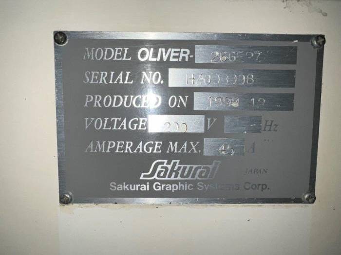 Sakurai Oliver 266 EPZ Pic 4