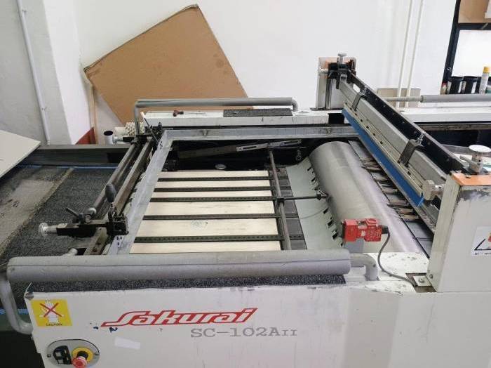 Sakurai SC 102 A2 with UV dryer Pic 5