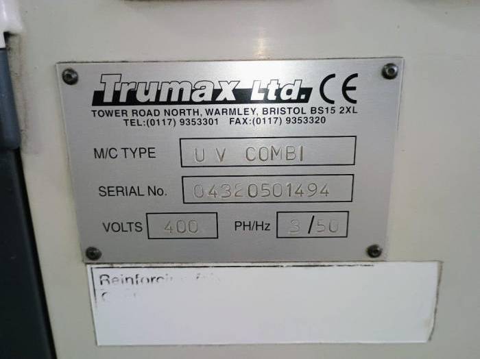 Sakurai SC 102 A2 with UV dryer Pic 11